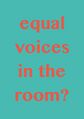 Equal voices in the room, publication front cover.jpg